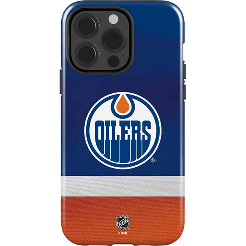 NHL Edmonton Oilers Jersey iPhone 15 Pro Impact Case