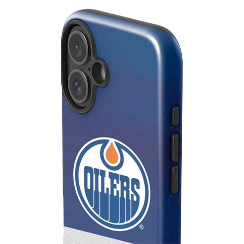 NHL Edmonton Oilers Jersey iPhone 16 Impact Case
