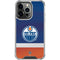 NHL Edmonton Oilers Jersey iPhone 16 Pro Clear Case