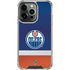 NHL Edmonton Oilers Jersey iPhone 16 Pro Clear Case