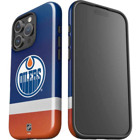 NHL Edmonton Oilers Jersey iPhone 16 Pro Max Impact Case
