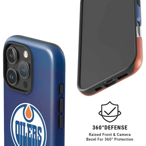 NHL Edmonton Oilers Jersey iPhone 16 Pro Max Magsafe Impact Case
