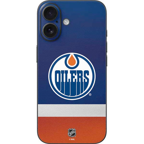 NHL Edmonton Oilers Jersey iPhone 16 Skin
