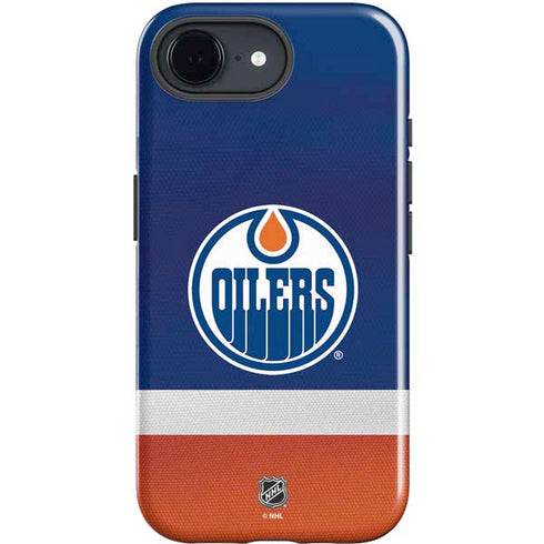 NHL Edmonton Oilers Jersey iPhone 16e Impact Case