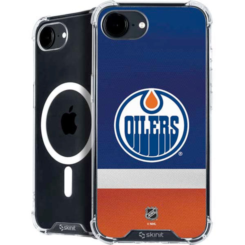 NHL Edmonton Oilers Jersey iPhone 16e MagSafe Case