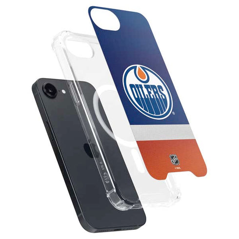 NHL Edmonton Oilers Jersey iPhone 16e MagSafe Case