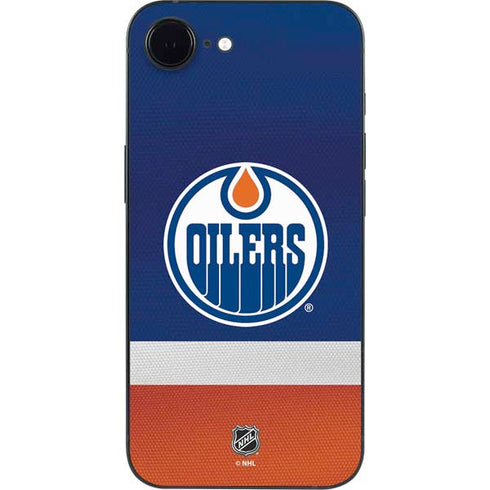 NHL Edmonton Oilers Jersey iPhone 16e Skin