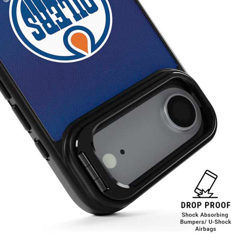 NHL Edmonton Oilers Jersey iPhone 17 Air Kickstand Case