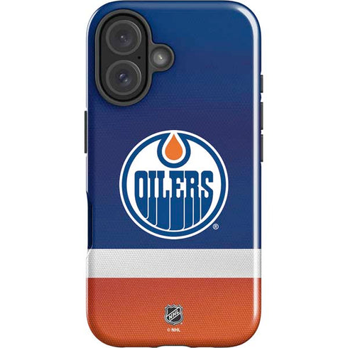 NHL Edmonton Oilers Jersey iPhone 17 Impact Case