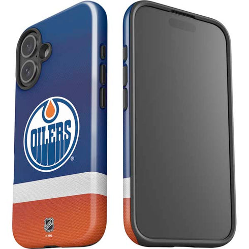 NHL Edmonton Oilers Jersey iPhone 17 Impact Case