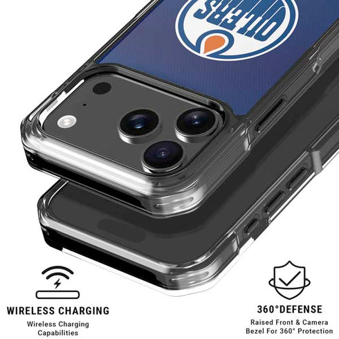 NHL Edmonton Oilers Jersey iPhone 17 Pro Max Clear Case