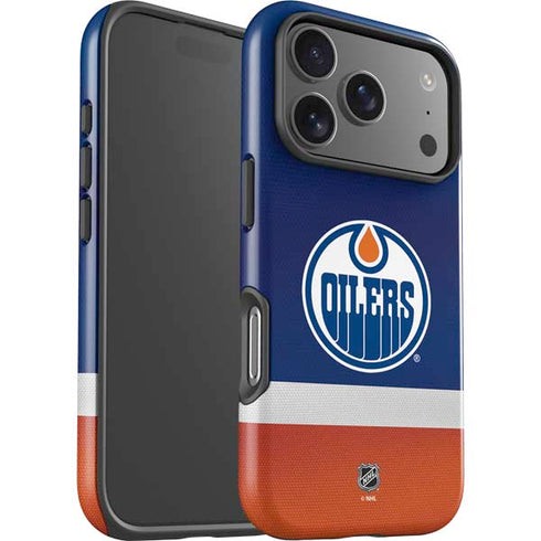 NHL Edmonton Oilers Jersey iPhone 17 Pro Max Impact Case