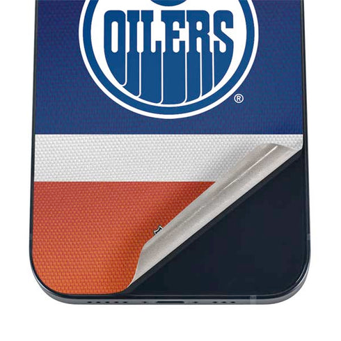 NHL Edmonton Oilers Jersey iPhone 17 Pro Skin