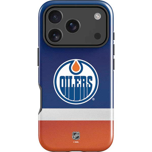 NHL Edmonton Oilers Jersey iPhone 18 Pro Max Impact Case