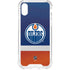 NHL Edmonton Oilers Jersey iPhone XS Clear Case