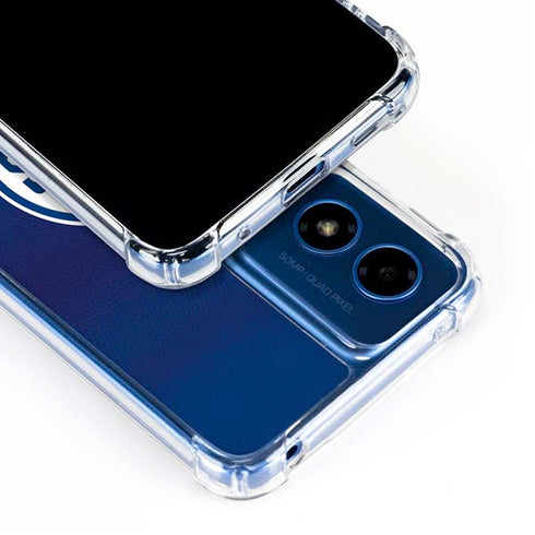NHL Edmonton Oilers Jersey Moto G 5G (2024) Clear Case