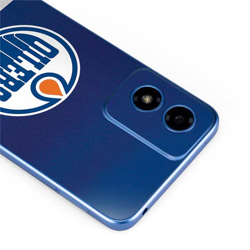 NHL Edmonton Oilers Jersey Moto G Play 4G (2024) Skin