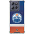 NHL Edmonton Oilers Jersey Moto G Play 5G (2025) Clear Case