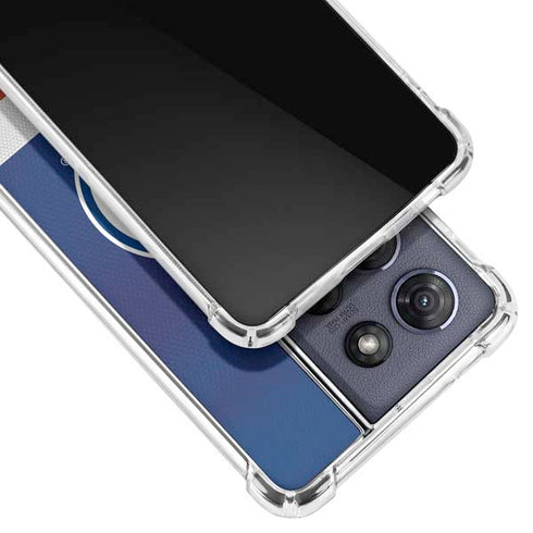 NHL Edmonton Oilers Jersey Moto G Play 5G (2025) Clear Case