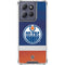 NHL Edmonton Oilers Jersey Moto G Stylus 5G (2025) Clear Case