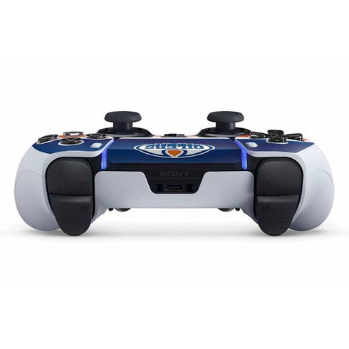 NHL Edmonton Oilers Jersey PS5 DualSense Edge Pro Controller Skin