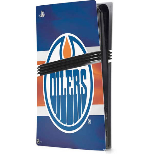 NHL Edmonton Oilers Jersey PS5 Pro Console Skin