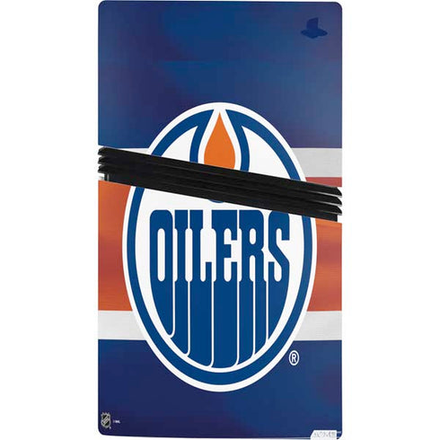 NHL Edmonton Oilers Jersey PS5 Pro Console Skin