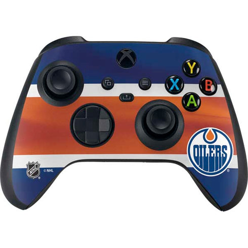 NHL Edmonton Oilers Jersey Xbox Series X Controller Skin