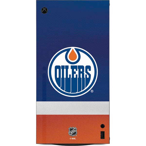 NHL Edmonton Oilers Jersey XBox Series X Digital Edition Console Skin