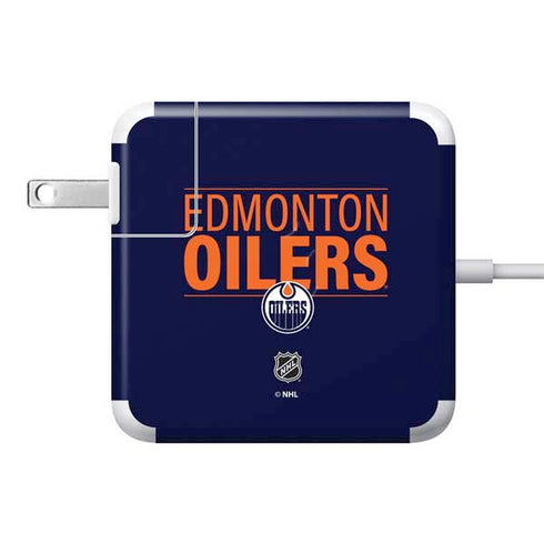 NHL Edmonton Oilers Lineup 85W Power Adapter (15 and 17 inch MacBook Pro Charger) Skin