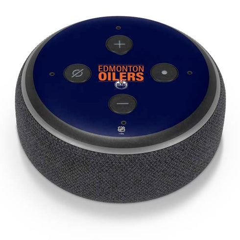 NHL Edmonton Oilers Lineup Amazon Echo Dot Skin