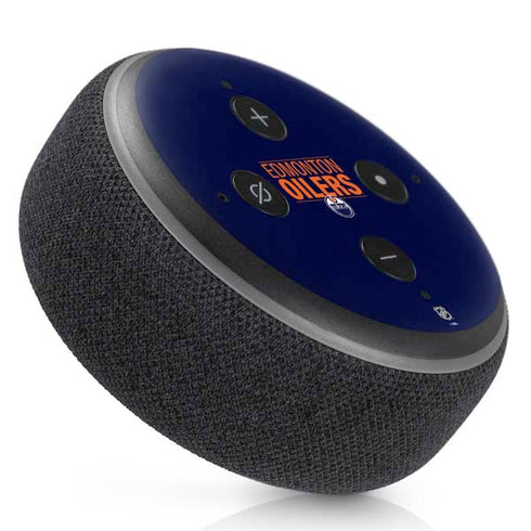 NHL Edmonton Oilers Lineup Amazon Echo Dot Skin