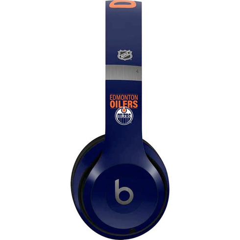 NHL Edmonton Oilers Lineup Beats Solo 4 Wireless Headphones Skin