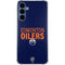 NHL Edmonton Oilers Lineup Galaxy A35 5G Clear Case