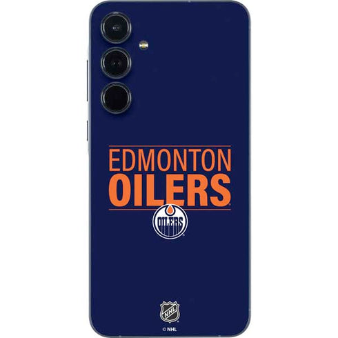 NHL Edmonton Oilers Lineup Galaxy A35 5G Skin