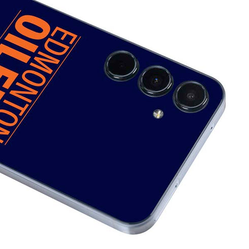 NHL Edmonton Oilers Lineup Galaxy A35 5G Skin