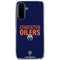 NHL Edmonton Oilers Lineup Galaxy A36 5G Clear Case