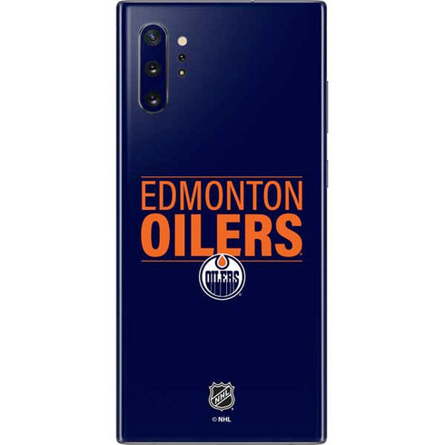 NHL Edmonton Oilers Lineup Galaxy Note 10 Plus Skin