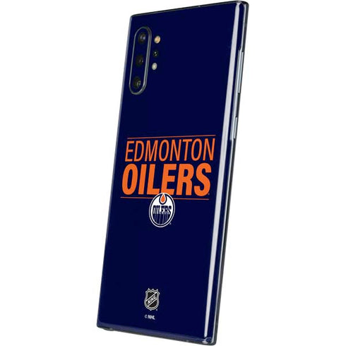 NHL Edmonton Oilers Lineup Galaxy Note 10 Plus Skin