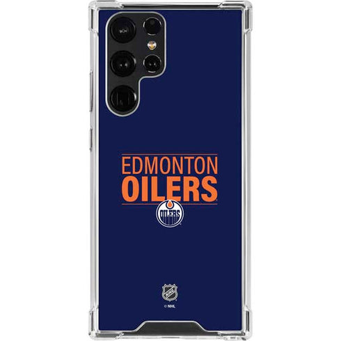 NHL Edmonton Oilers Lineup Galaxy S23 Ultra Clear Case