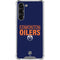 NHL Edmonton Oilers Lineup Galaxy S24 FE Clear Case