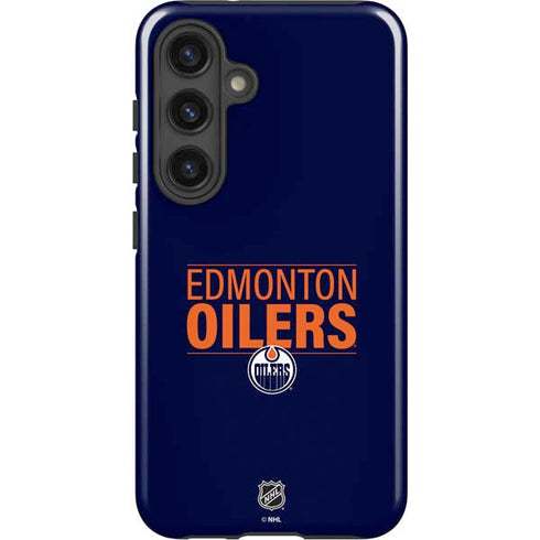 NHL Edmonton Oilers Lineup Galaxy S25 Impact Case