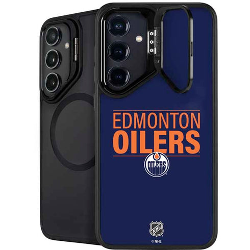 NHL Edmonton Oilers Lineup Galaxy S25 Kickstand Case