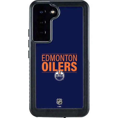 NHL Edmonton Oilers Lineup Galaxy S24 Plus Waterproof Case