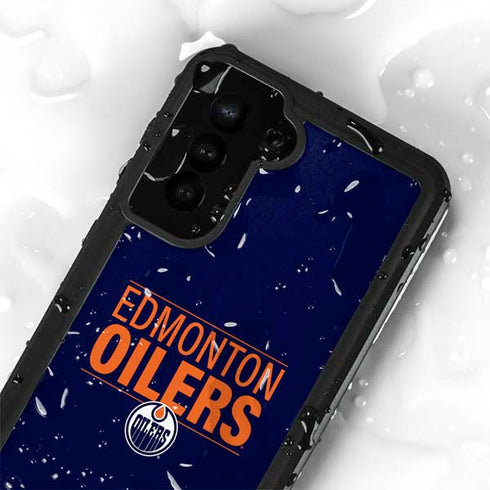 NHL Edmonton Oilers Lineup Galaxy S24 Plus Waterproof Case