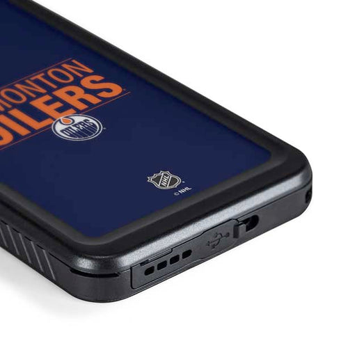 NHL Edmonton Oilers Lineup Galaxy S24 Waterproof Case