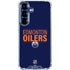 NHL Edmonton Oilers Lineup Galaxy S25 FE Clear Case