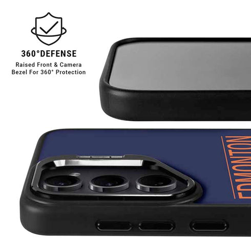 NHL Edmonton Oilers Lineup Galaxy S26 Plus Kickstand Case