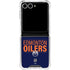 NHL Edmonton Oilers Lineup Galaxy Z Flip7 Clear Case