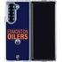 NHL Edmonton Oilers Lineup Galaxy Z Fold7 Clear Case